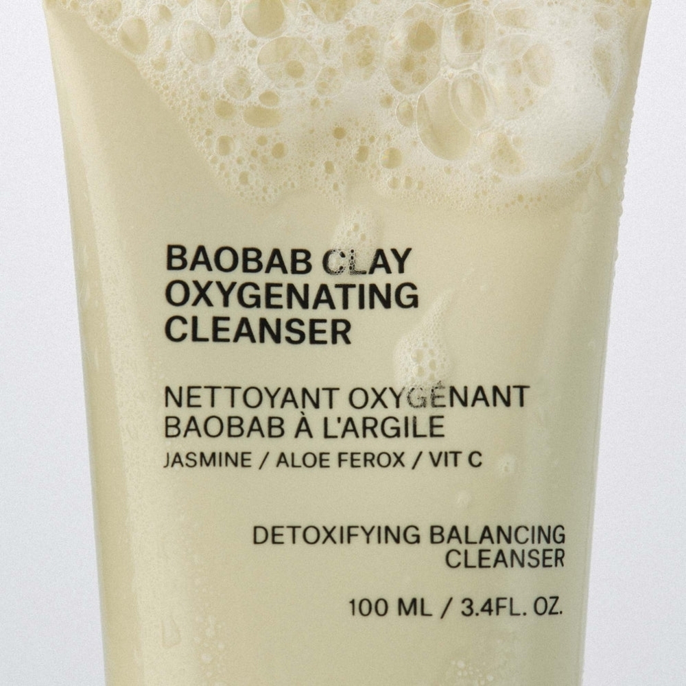 100ml African Botanics Baobab Clay Oxygenating Cleanser